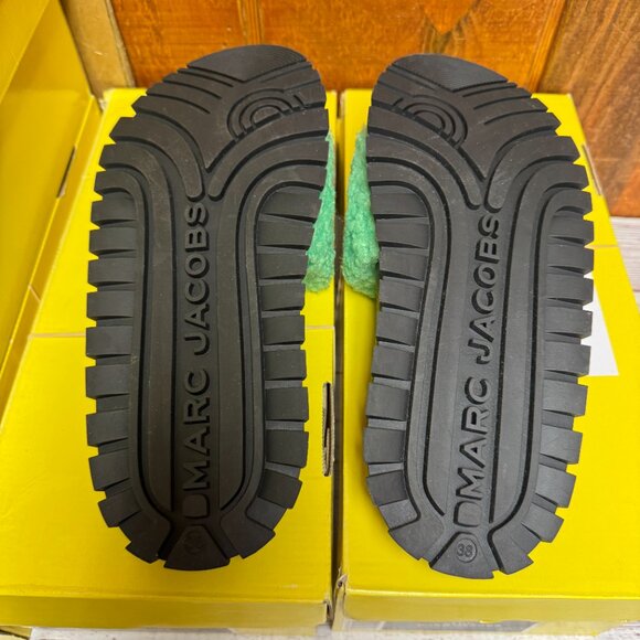 Marc Jacobs The Teddy Slide – Fluffy Green - Picture 9 of 9